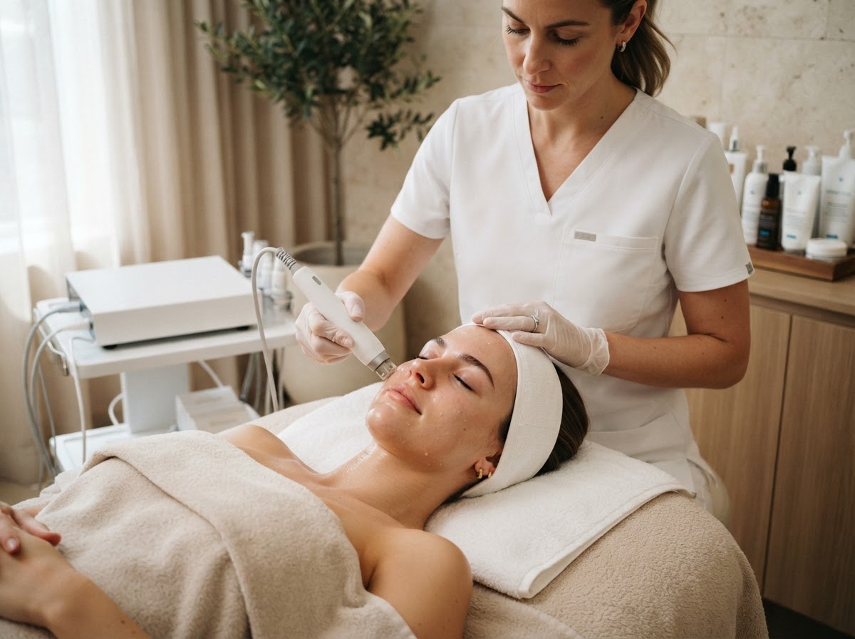 Limpieza facial profunda e Hydrafacial