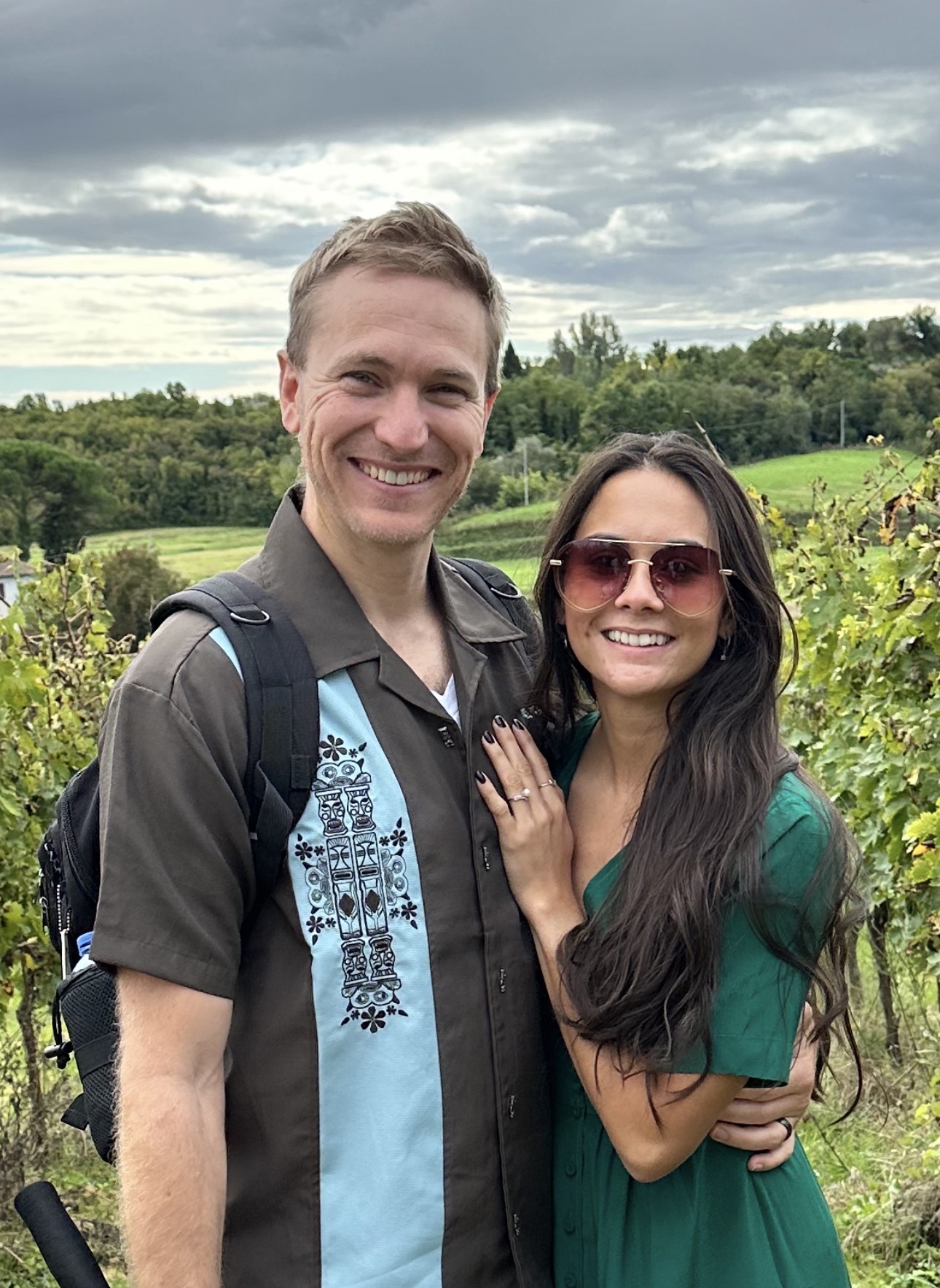 Michael Richardson and Meghan Rice