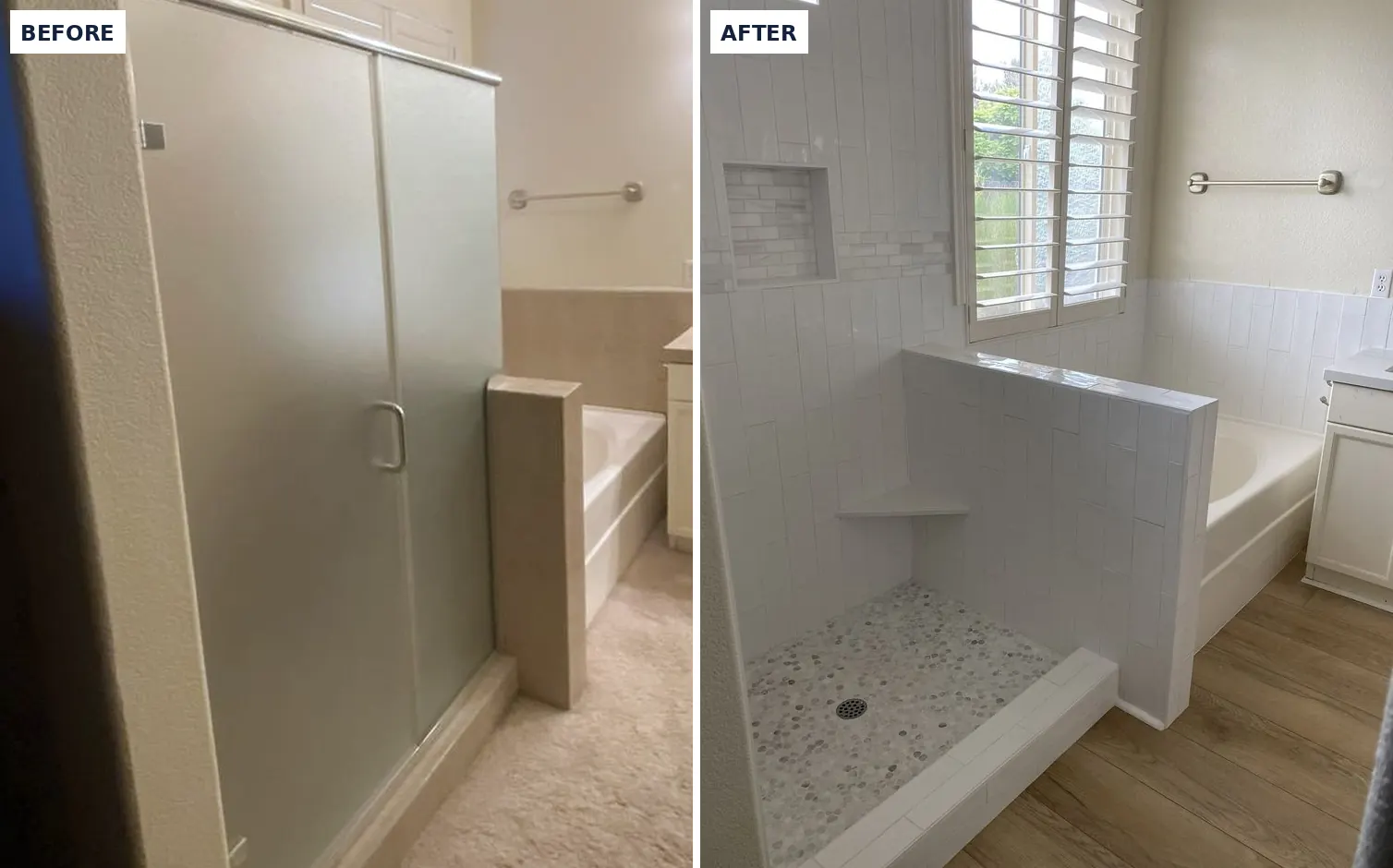 Recent project: before and after remodel, Reno, NV