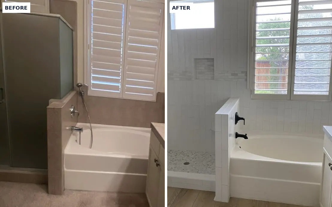 Recent project: before and after remodel, Reno, NV