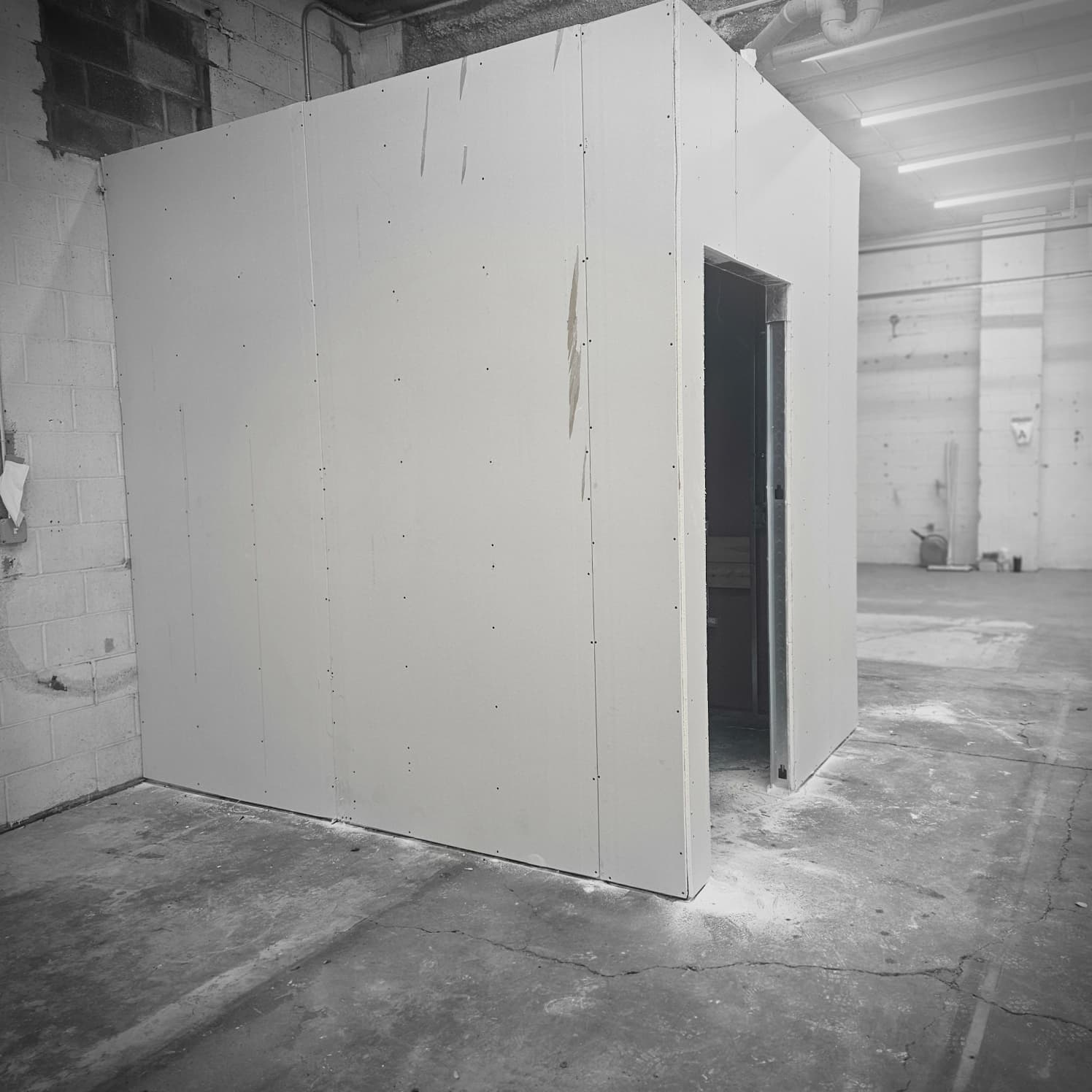 Commercial Drywall Enclosure & Wall Build-Out