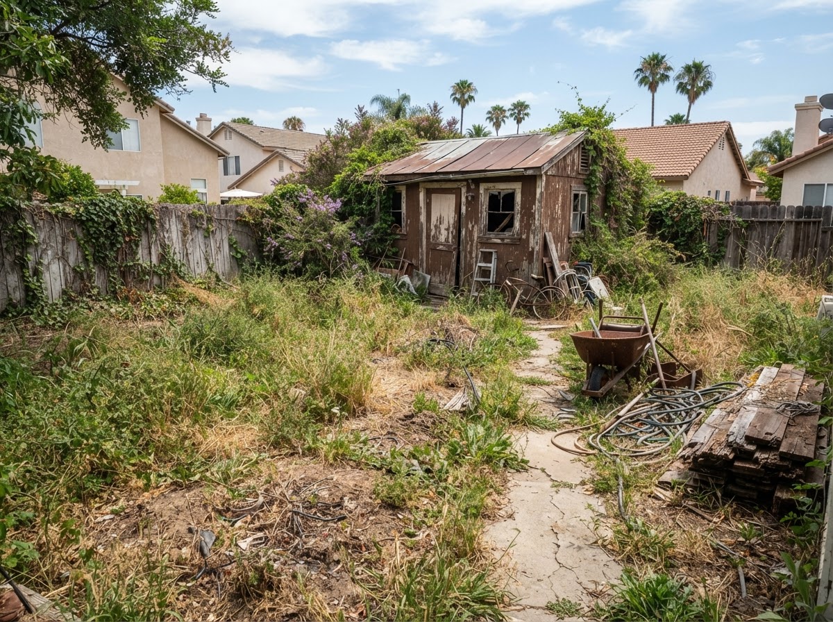 Before: Mill Valley Detached Luxury Backyard ADU