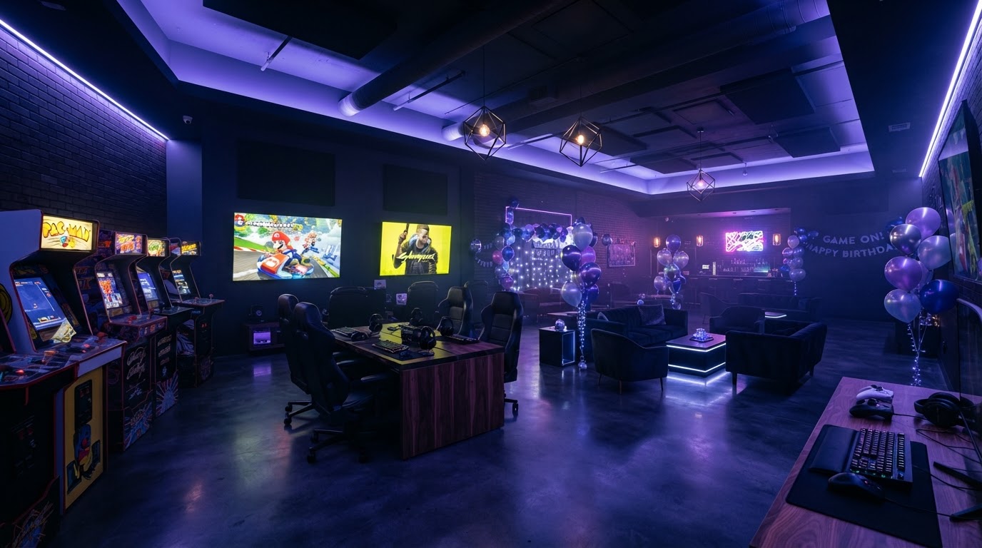 Interior locație Game On