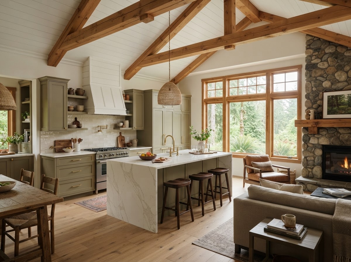 Pacific Northwest custom home remodeling project featured as customer story work