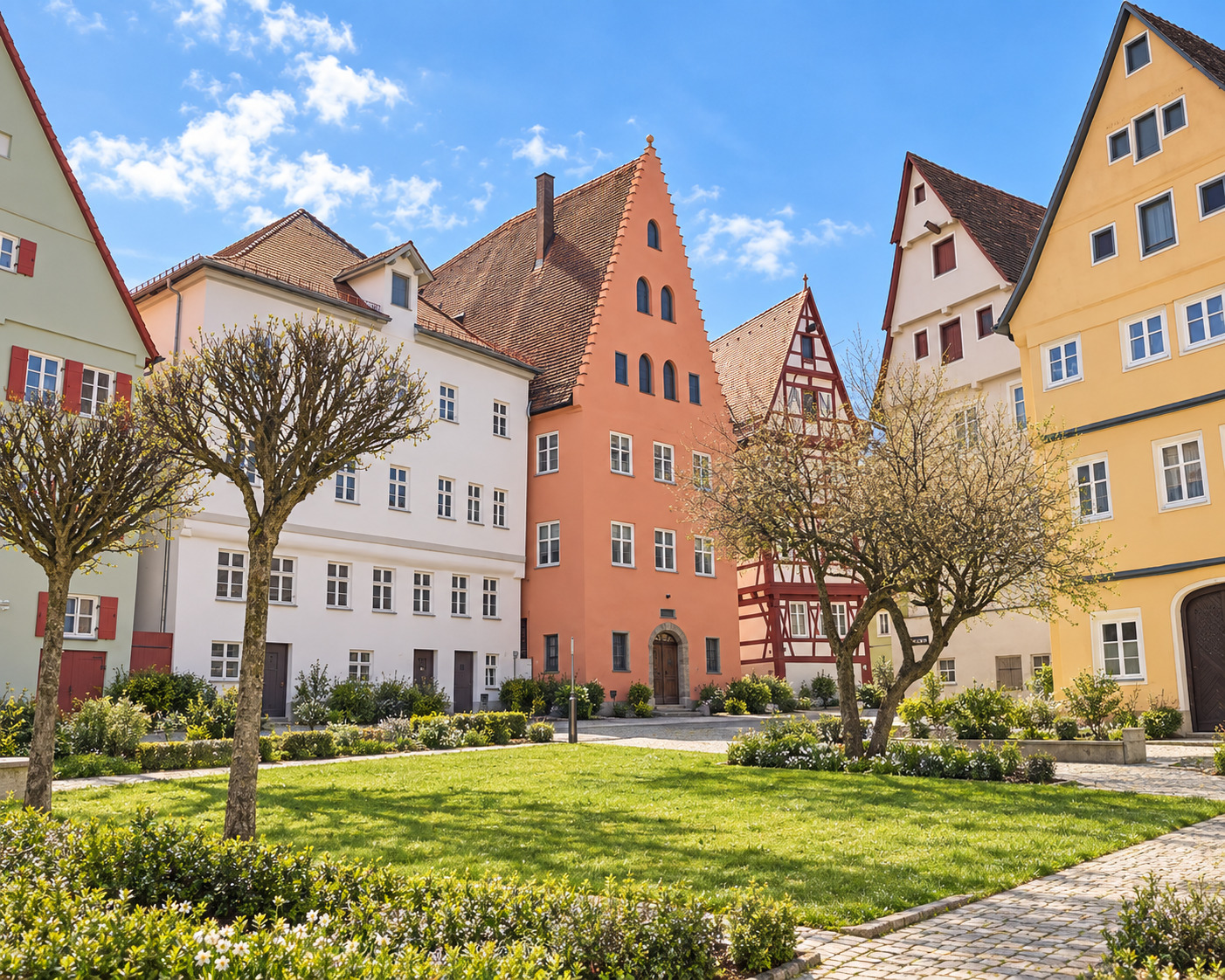 Historische Ziegelneueindeckung
