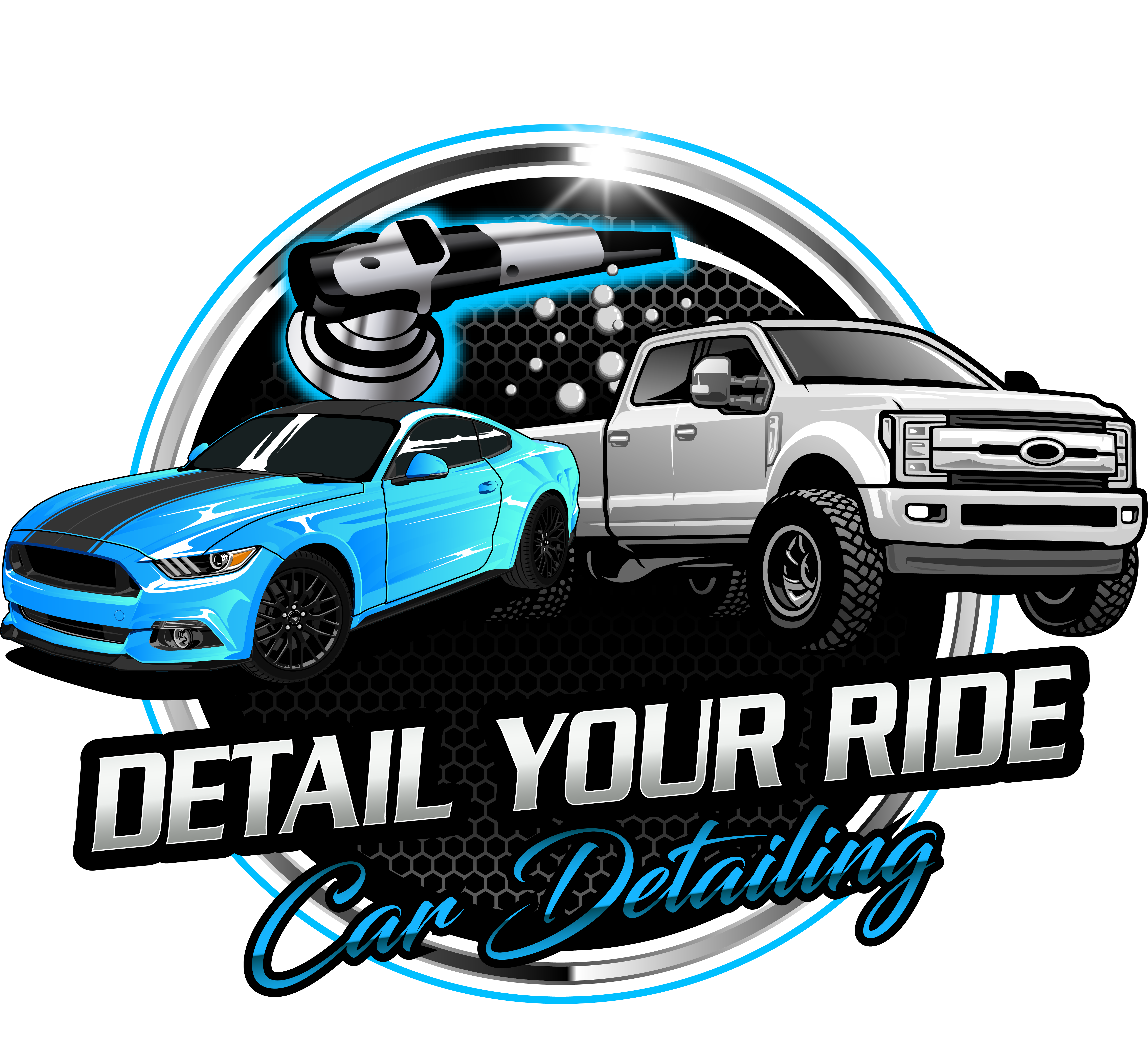 Detail Your Ride Car Detailing Logo