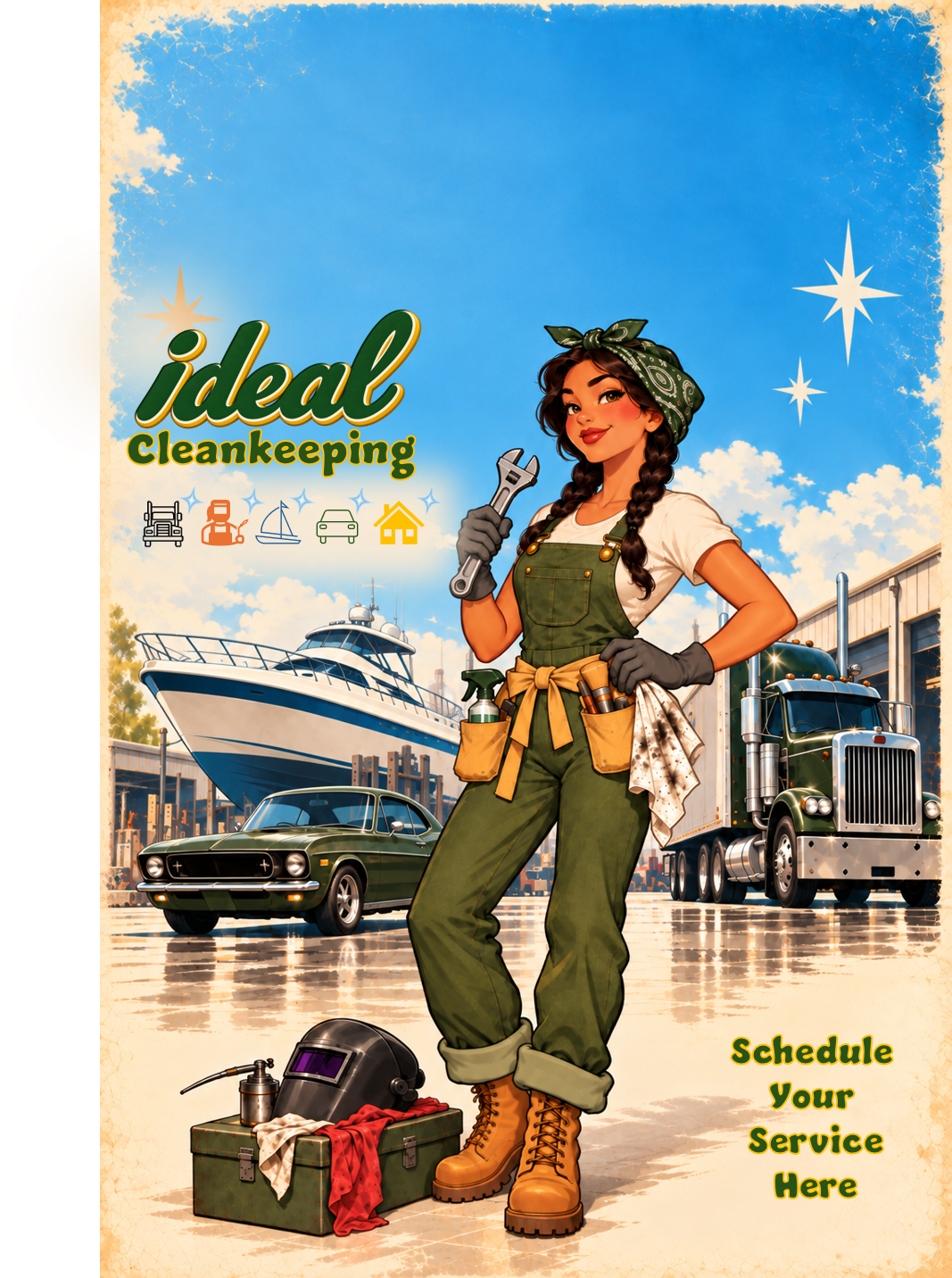 Ideal Cleankeeping — Washing, Detailing, Greasing, Welding
