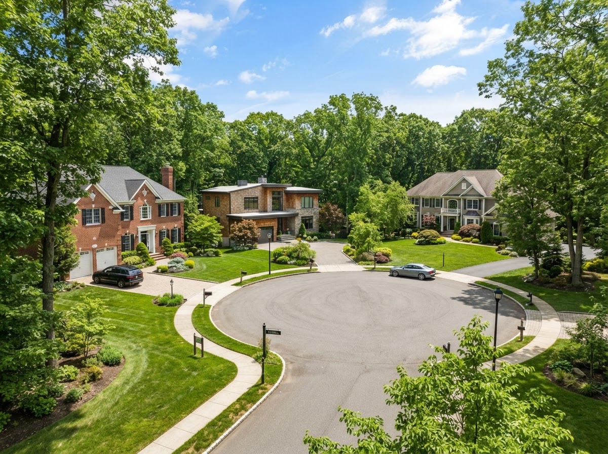 Holmdel, Monmouth County, NJ neighborhood — A wooded, upscale township known for large homes, top schools, and bel