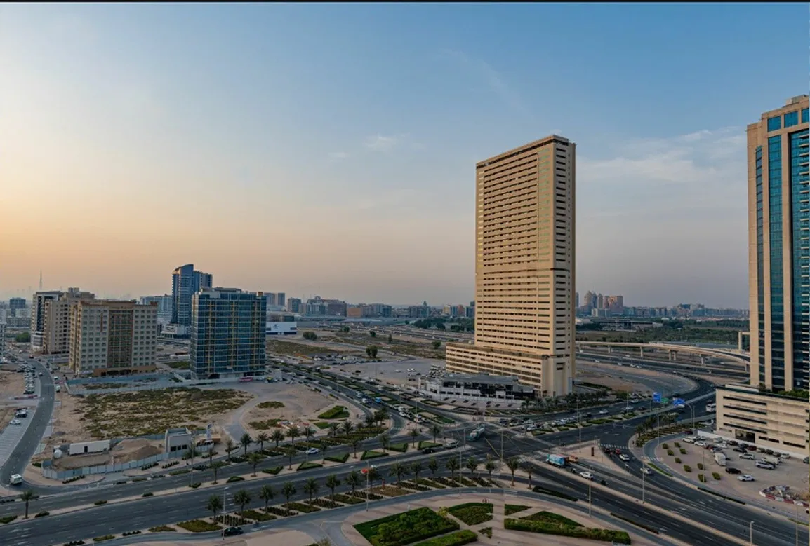 Heart of Liwan 2, 2 minutes from the upcoming Silicon Oasis Metro.