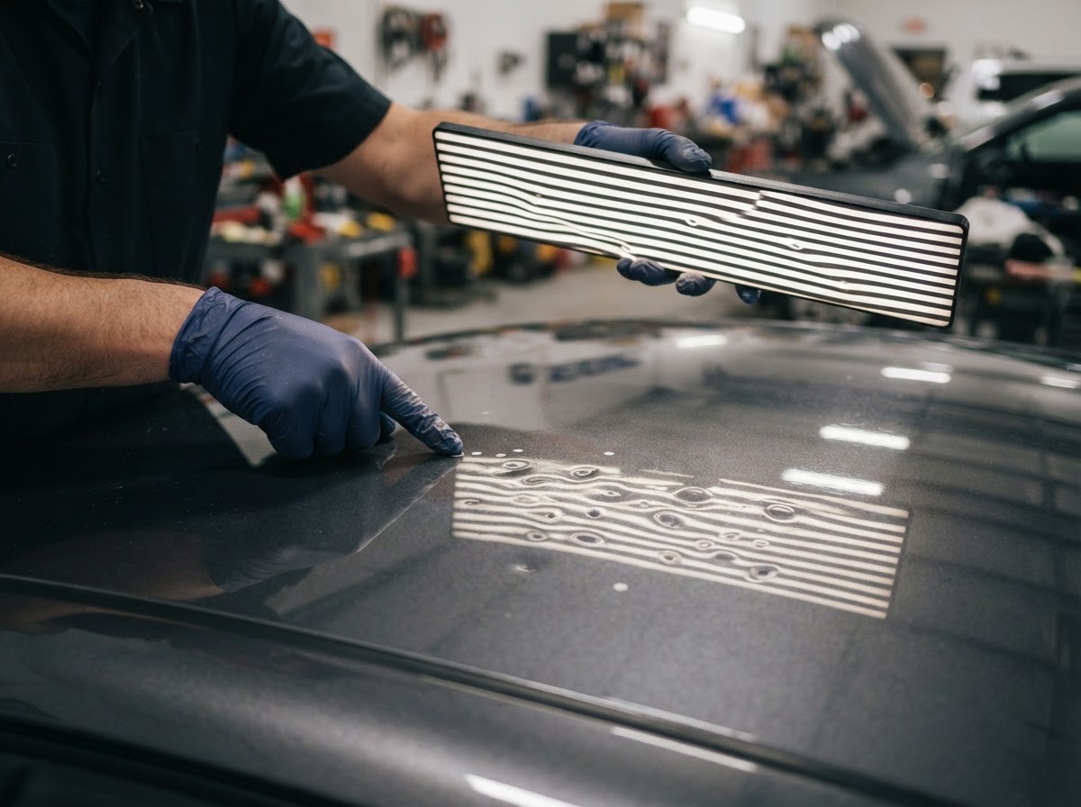 Paintless Dent Repair (PDR) at Collision Center of Lubbock, Lubbock, TX