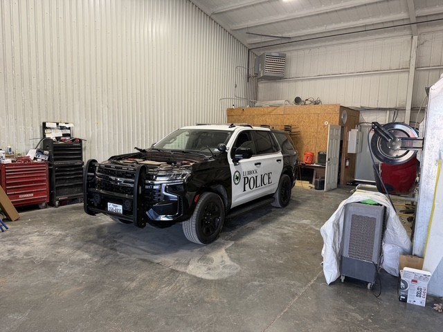 Repaired vehicle front end at Collision Center of Lubbock, Lubbock, TX