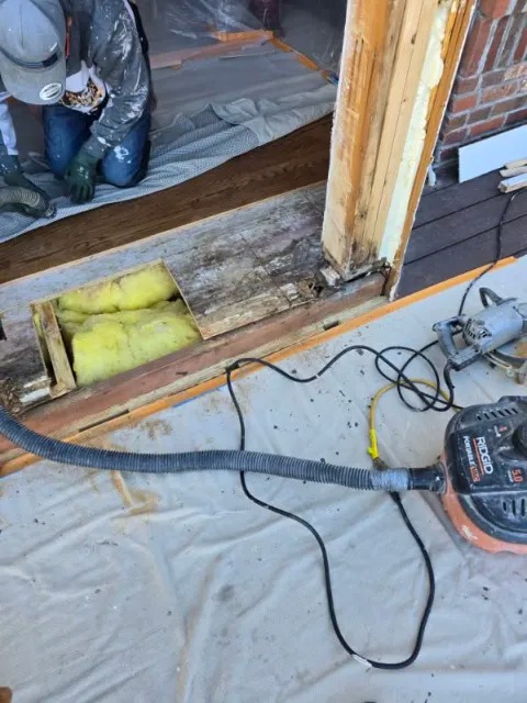 Subfloor Repair & Structural Insulation Work