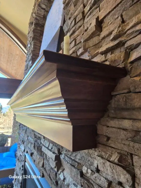 Absolutely Construction custom fireplace millwork craftsmanship project in Colorado
