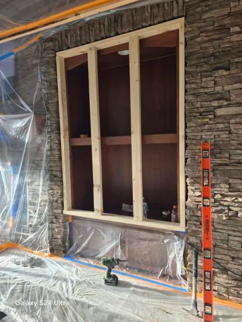 Custom Arch Niche & Precision Wood Framing