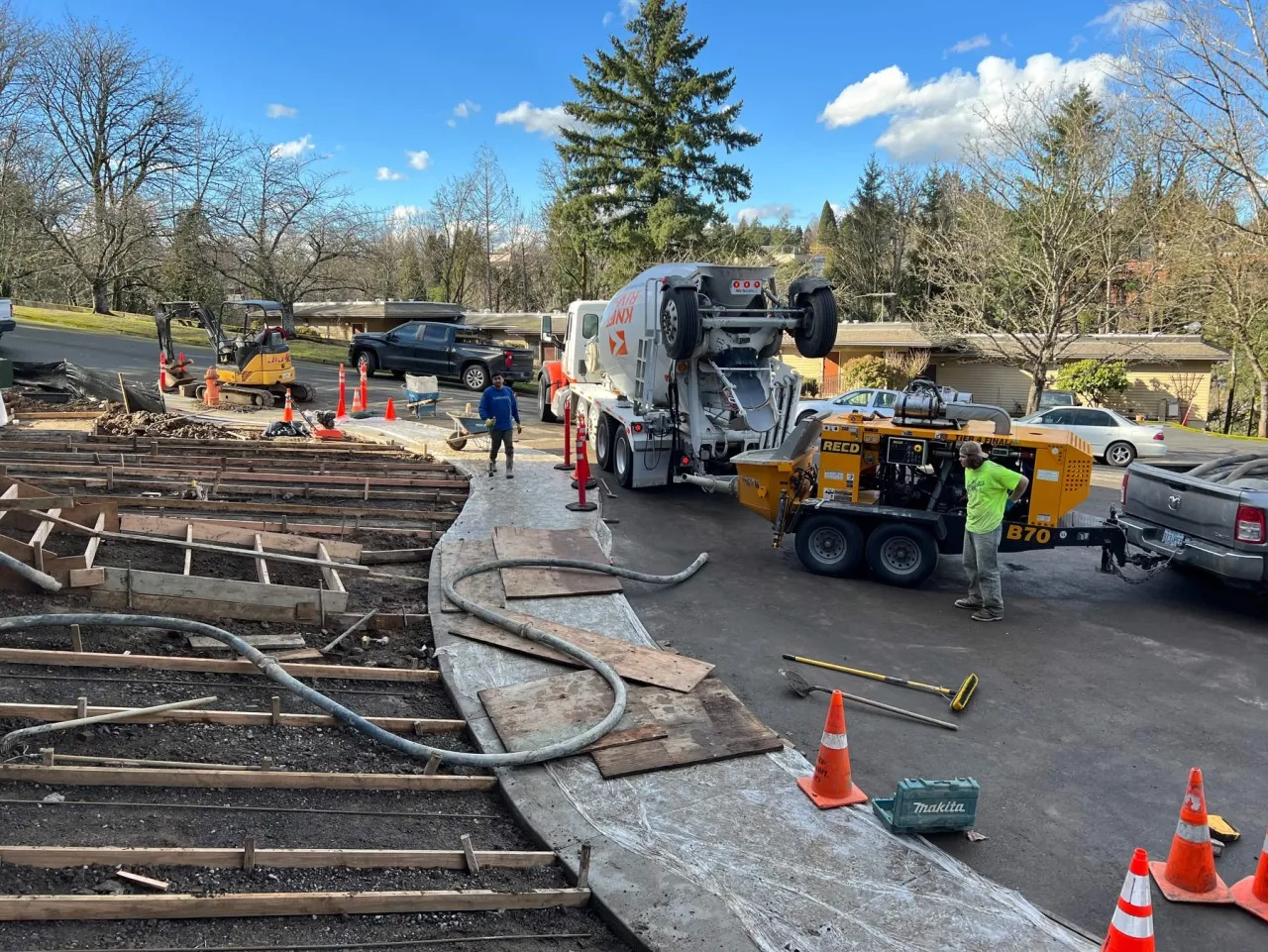 Exposed Aggregate Concrete