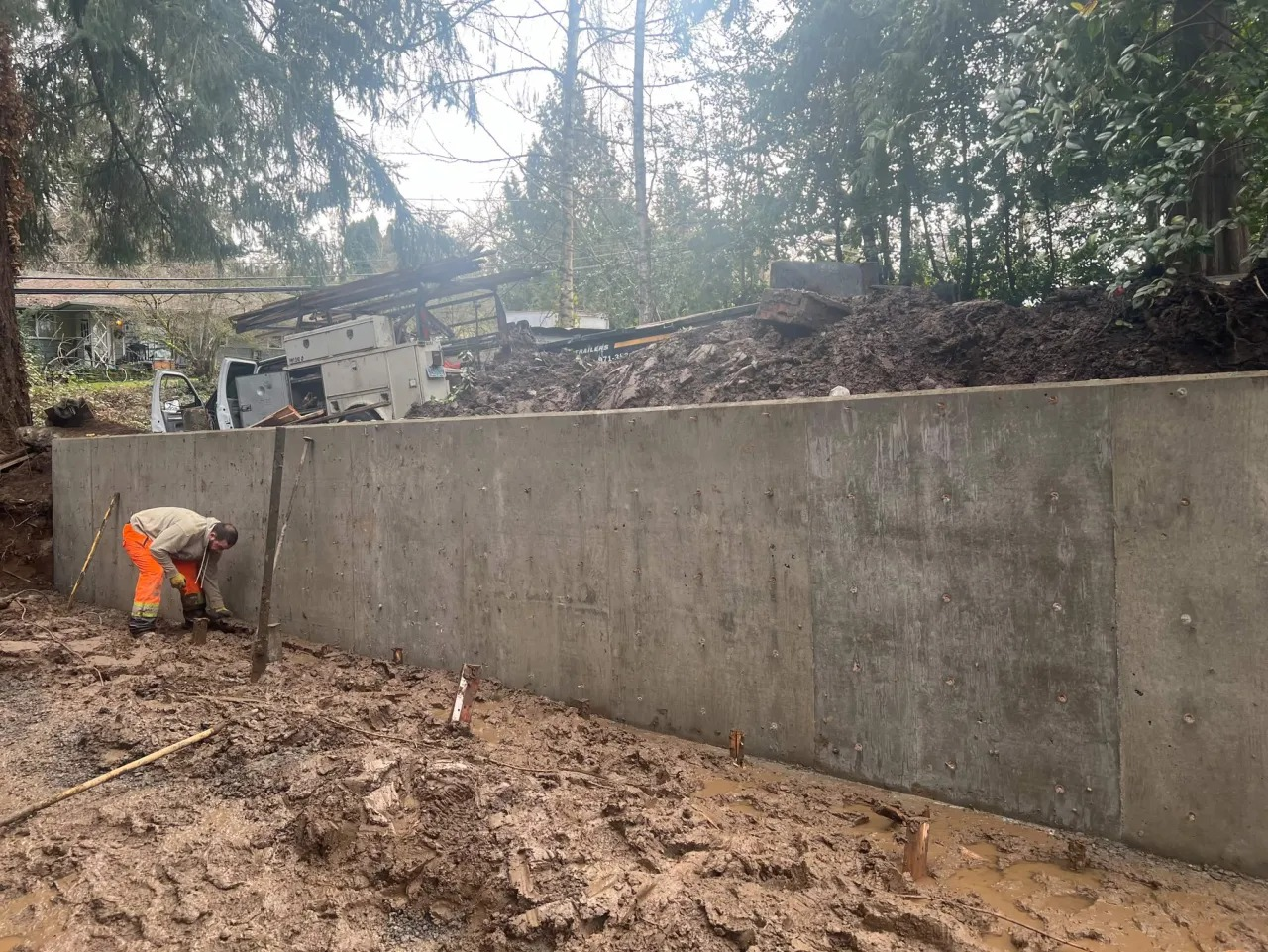 Concrete Retaining Walls