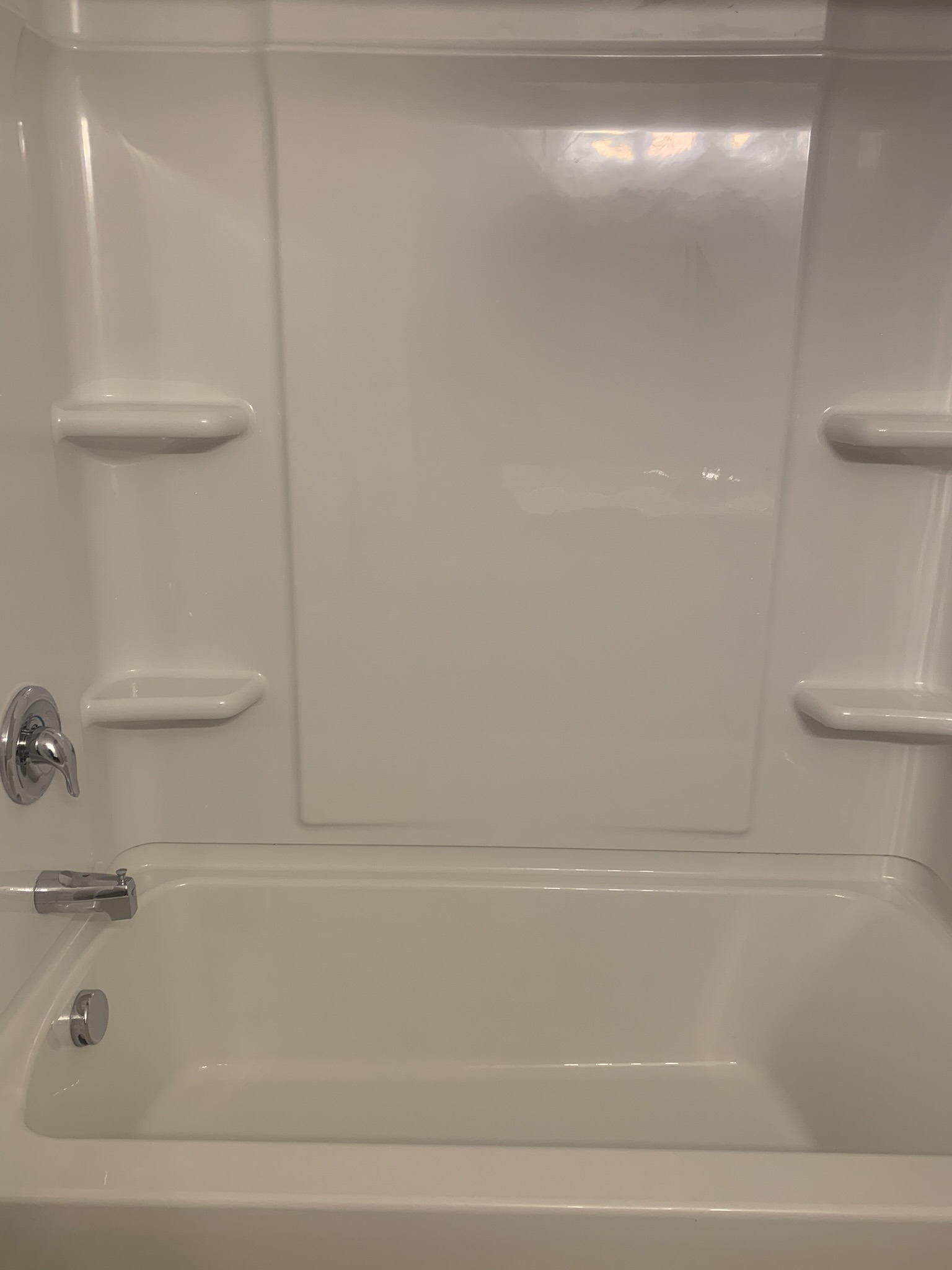 Deep Scrubbed Acrylic Shower & Bathtub Surround