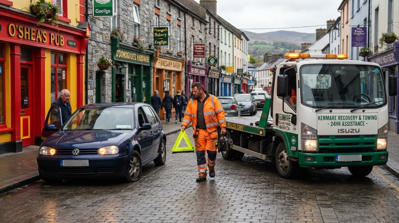 24/7 Roadside Assistance in Portlaoise, Co. Laois