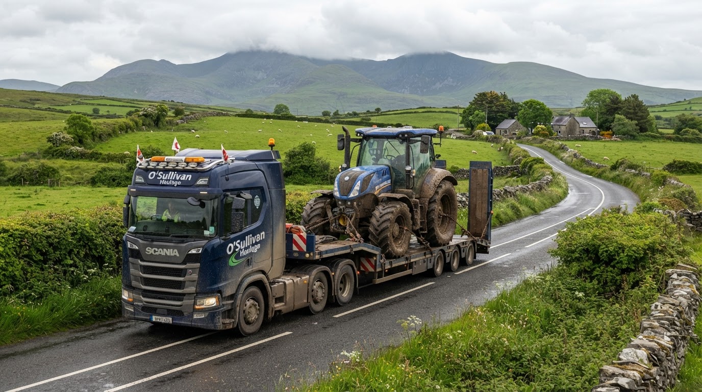 Heavy Haulage and Machinery Transport for Irish Farms