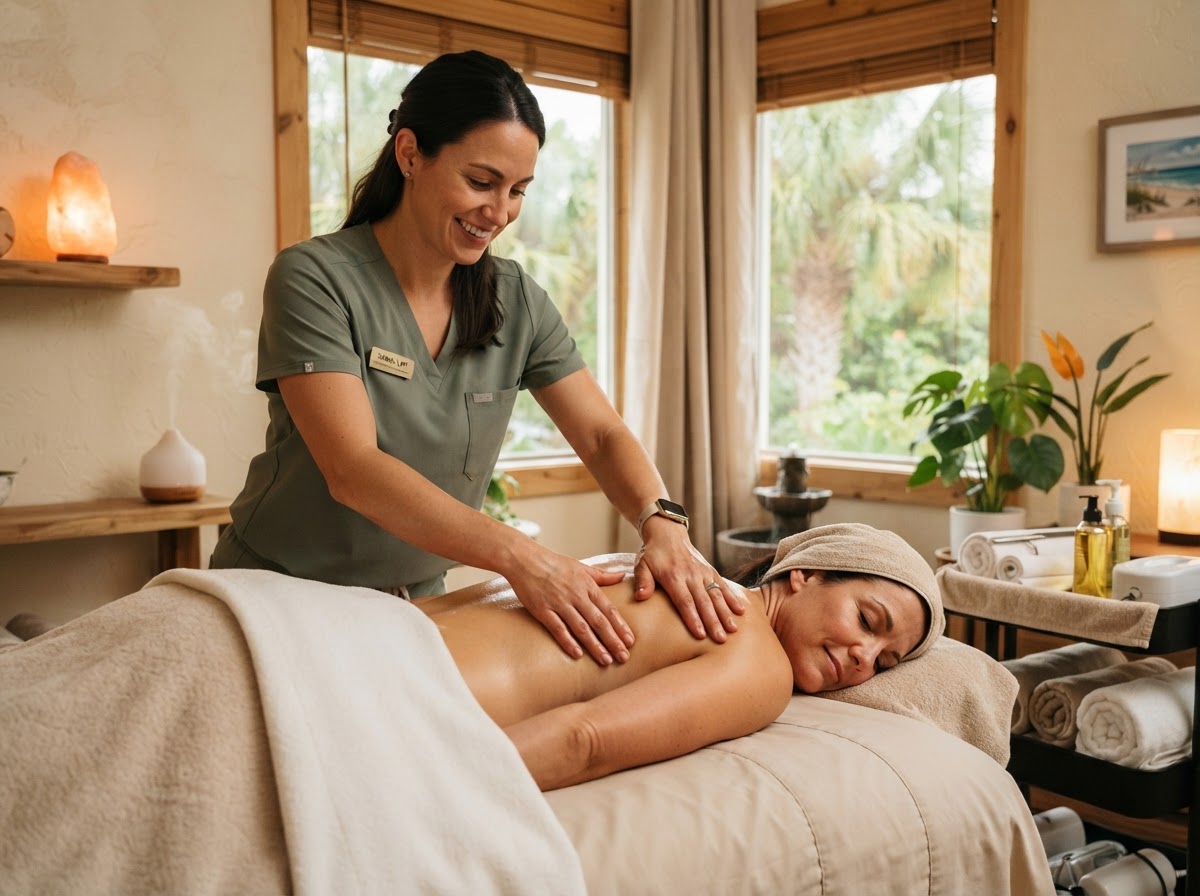 Massage Therapy Session in Ormond Beach