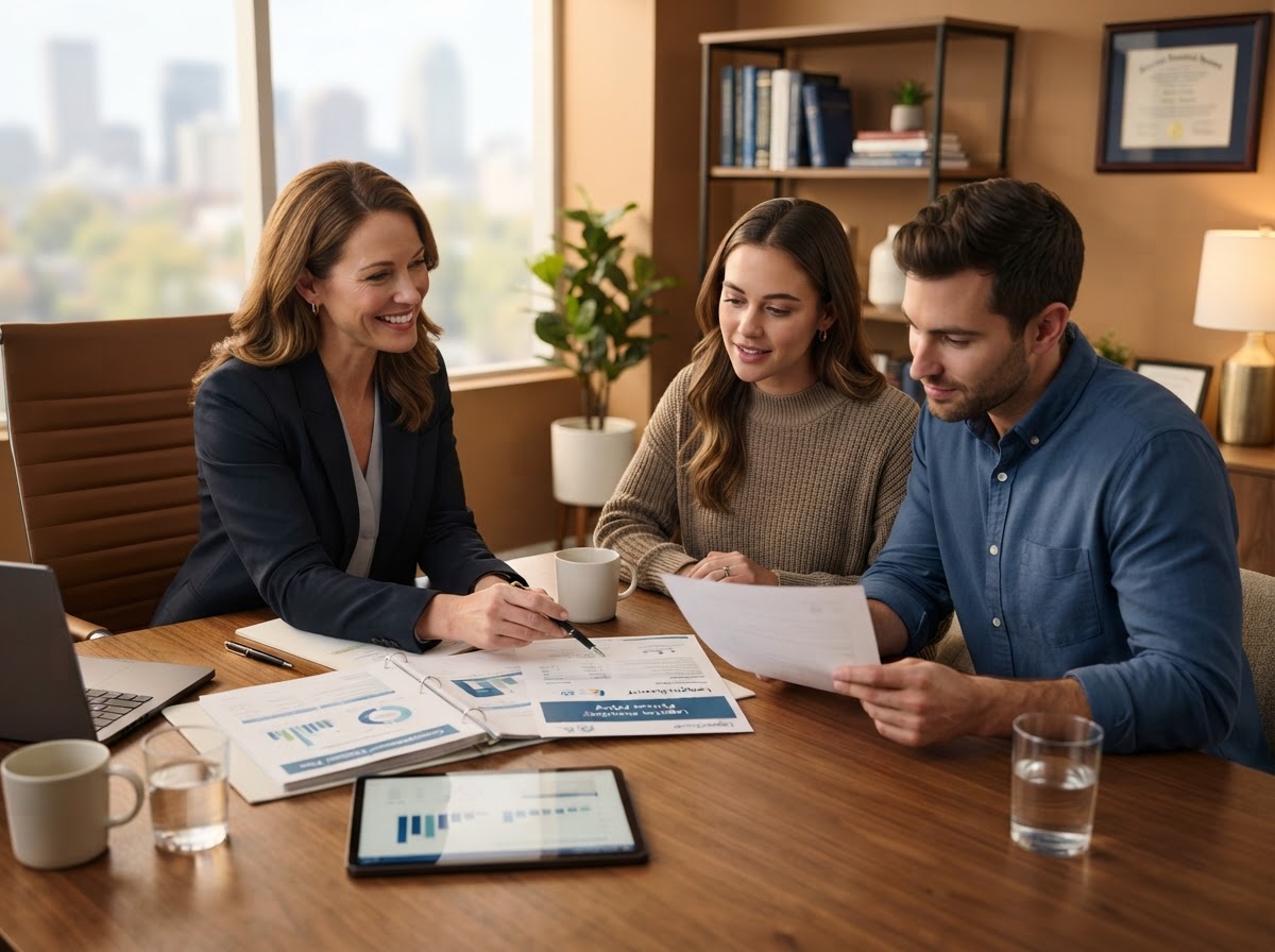 Professional insurance and financial planning consultation
