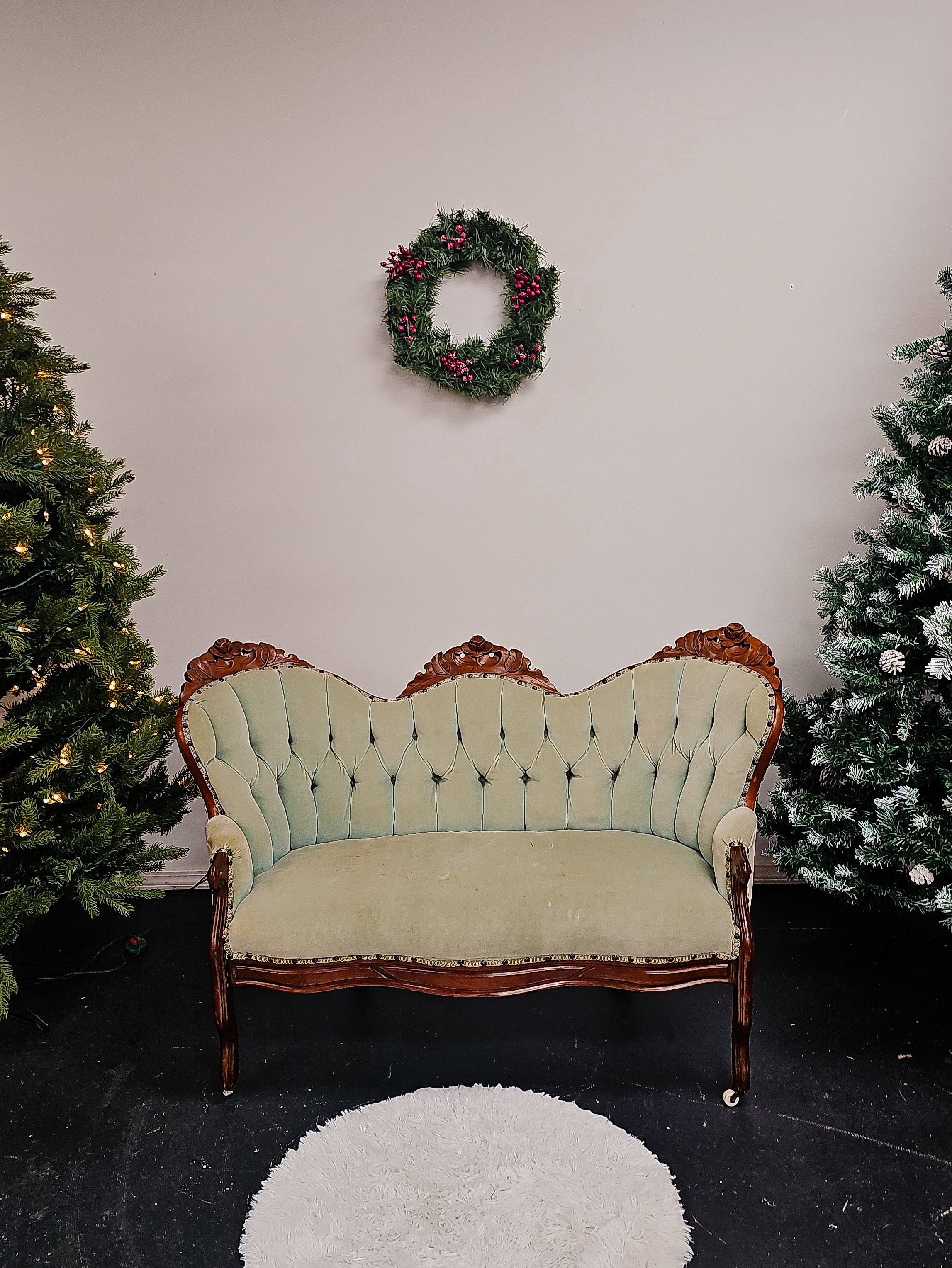 VINTAGE CHRISTMAS holiday studio set