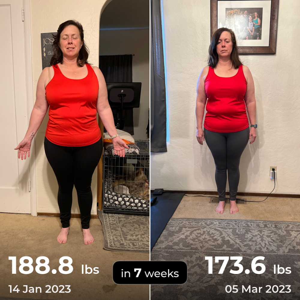 Transformation result 13 from an A Better You Fitness member