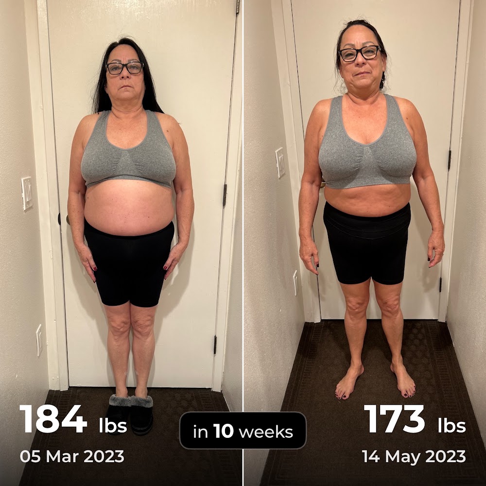 Transformation result 8 from an A Better You Fitness member