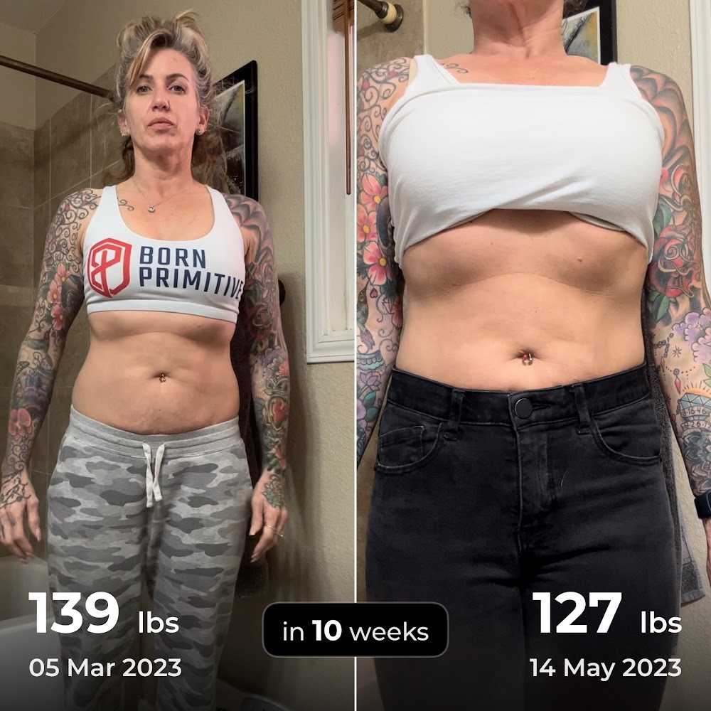 Transformation result 4 from an A Better You Fitness member