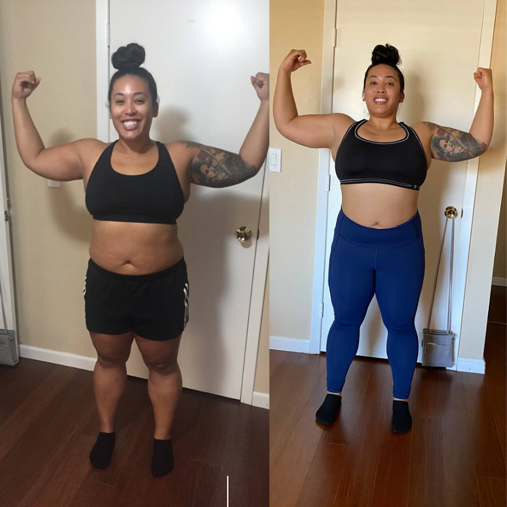 Transformation result 10 from an A Better You Fitness member