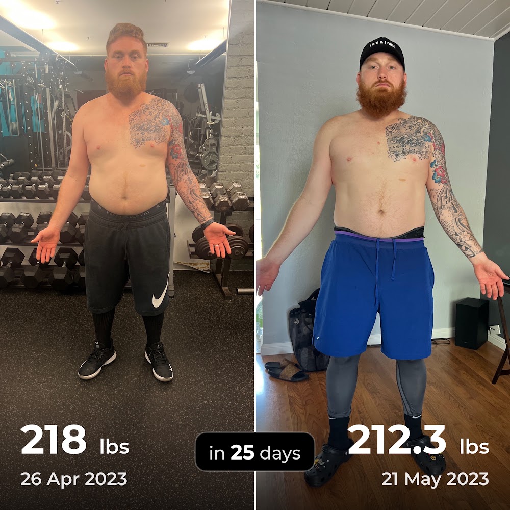 Transformation result 3 from an A Better You Fitness member