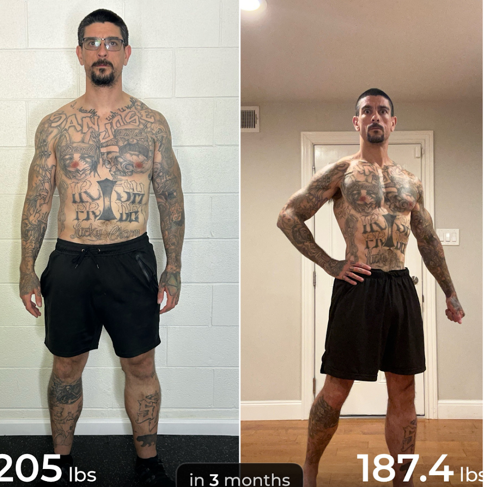 Transformation result 29 from an A Better You Fitness member