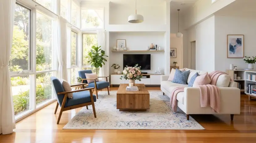 Spotless cleaned home by Heaven's Cleaning in Milford