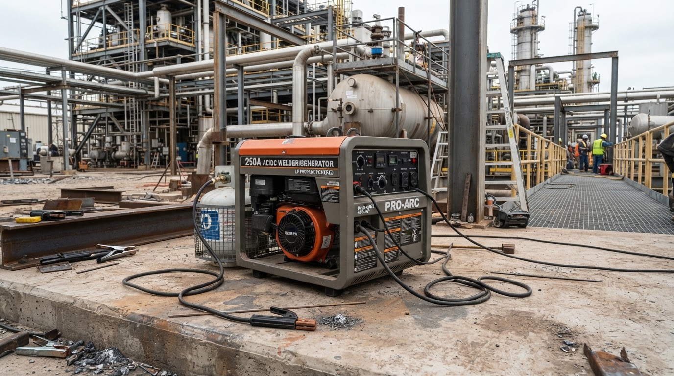 250 Amp LP / Gas Welder Generator