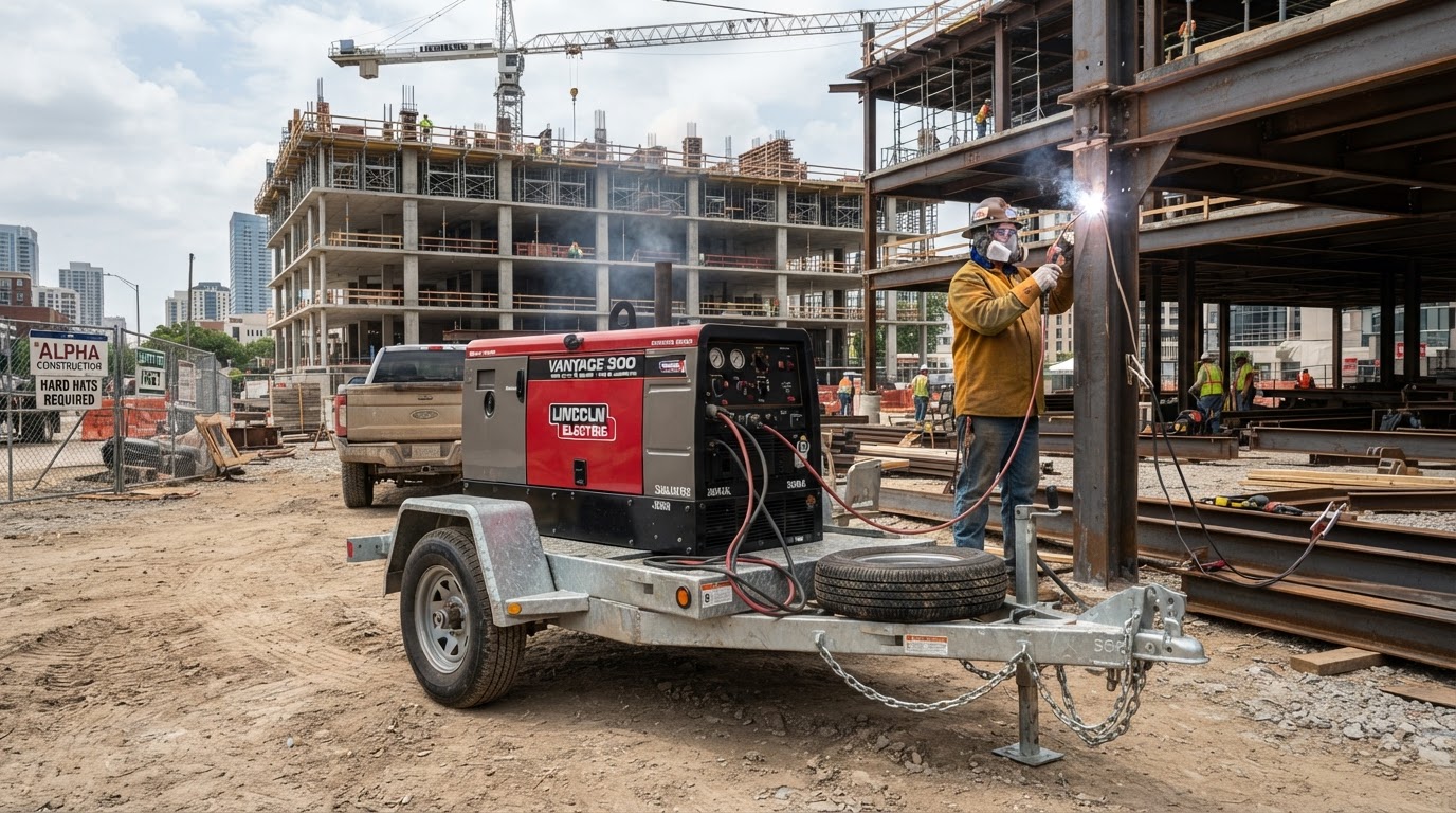 300 Amp Towable Welder