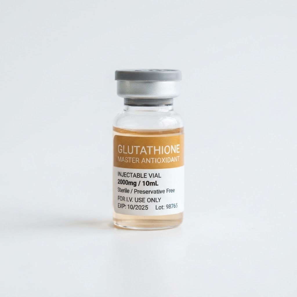 Glutathione master antioxidant injection vial