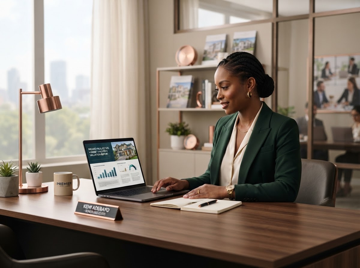 Owner reviewing a property report