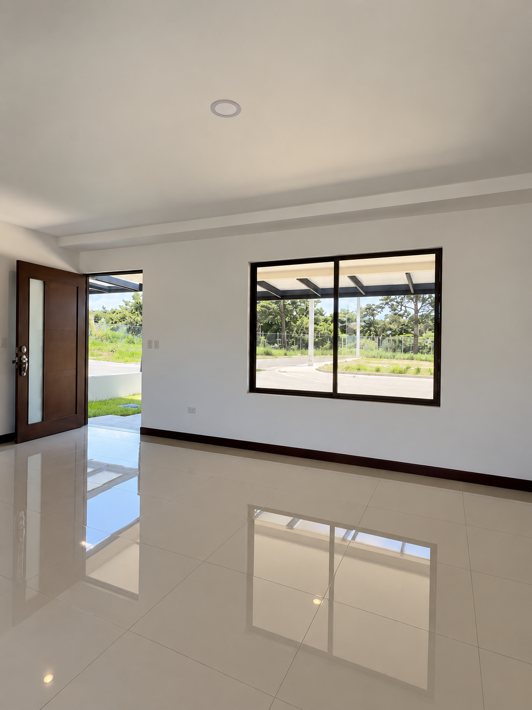 Terraza y patio verde privado