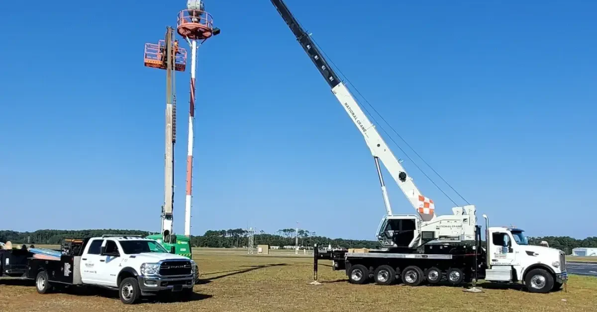 Pumphouses crane service