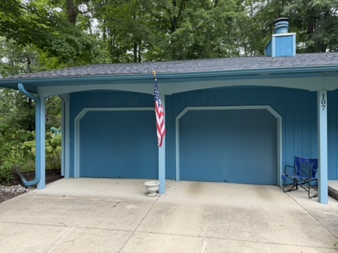 Garage Doors & Portico Coating