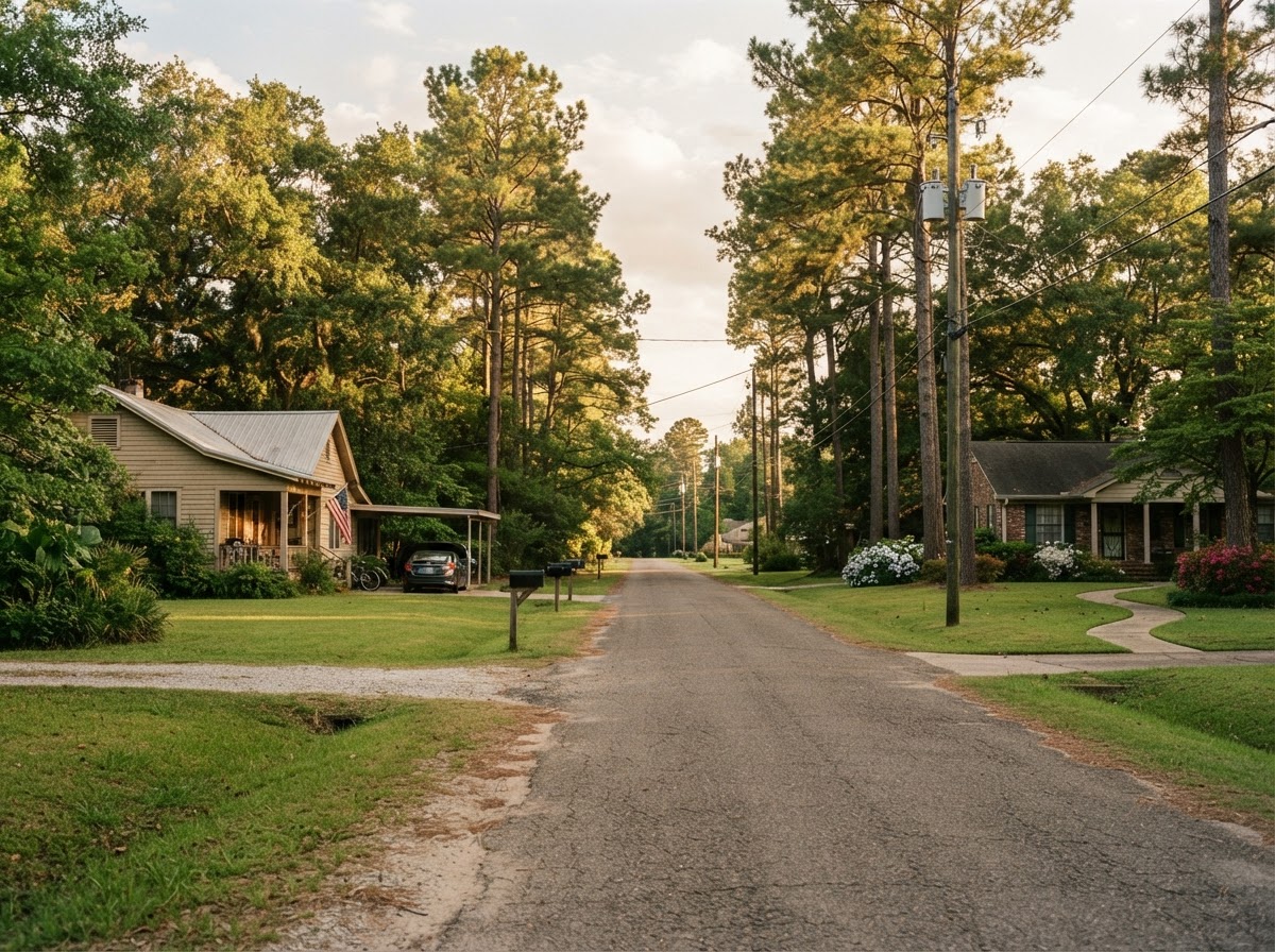 Haughton neighborhood in Shreveport