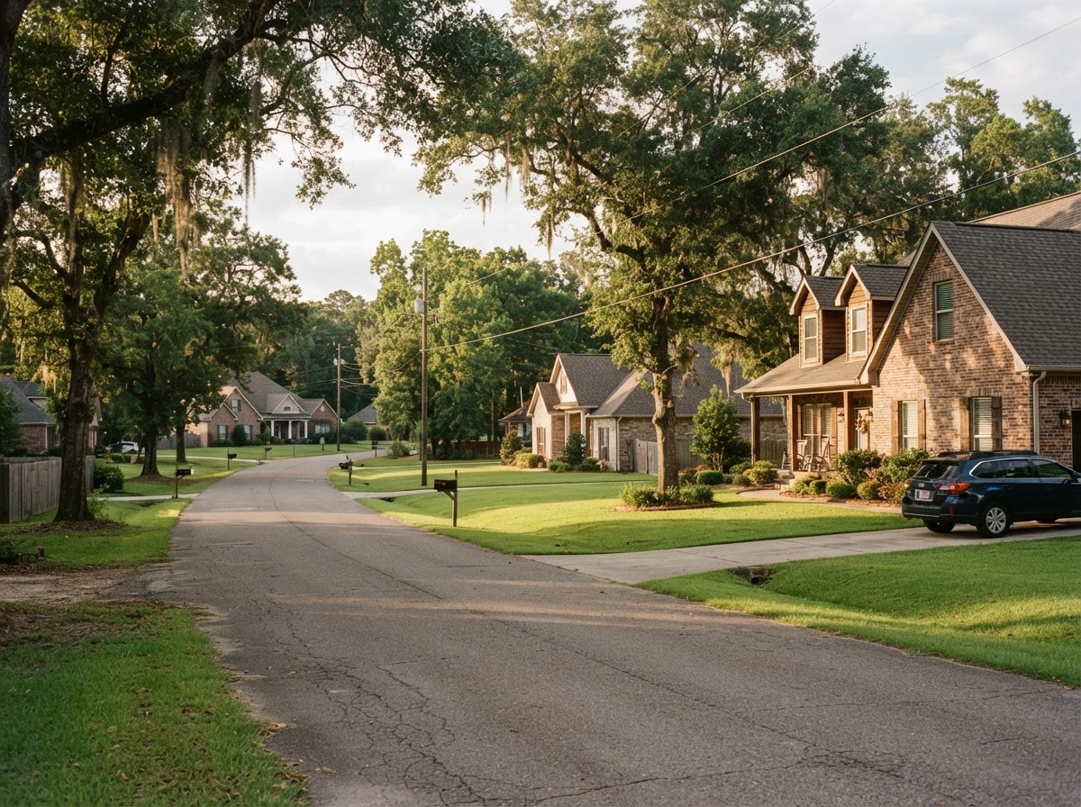 Benton neighborhood in Shreveport