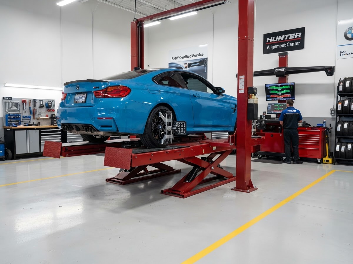 Wheel alignment equipment and vehicle lift