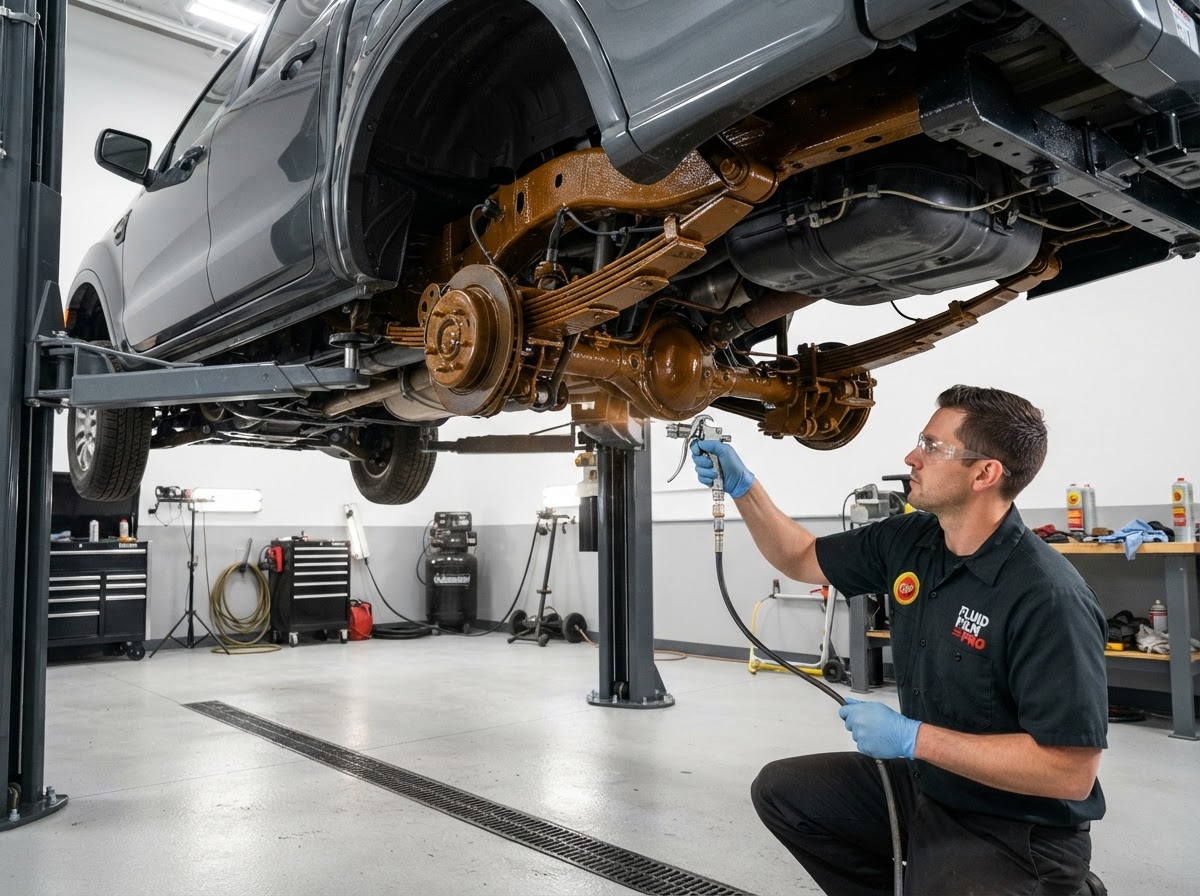 Undercoating and tires service