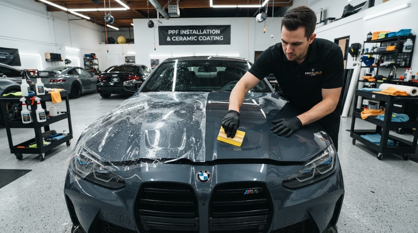Ceramic Coating vs. Paint Protection Film: Which Does Your Car Need?