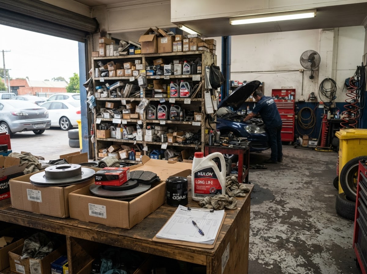 Parts & Accessories — European car servicing, repairs and parts by YK Group in Moorabbin
