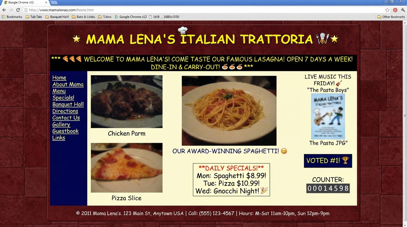 Bella Cucina — before