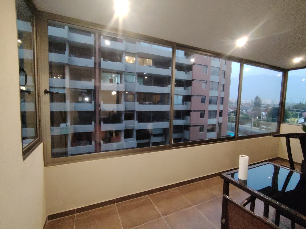Cierre de terraza panorámico