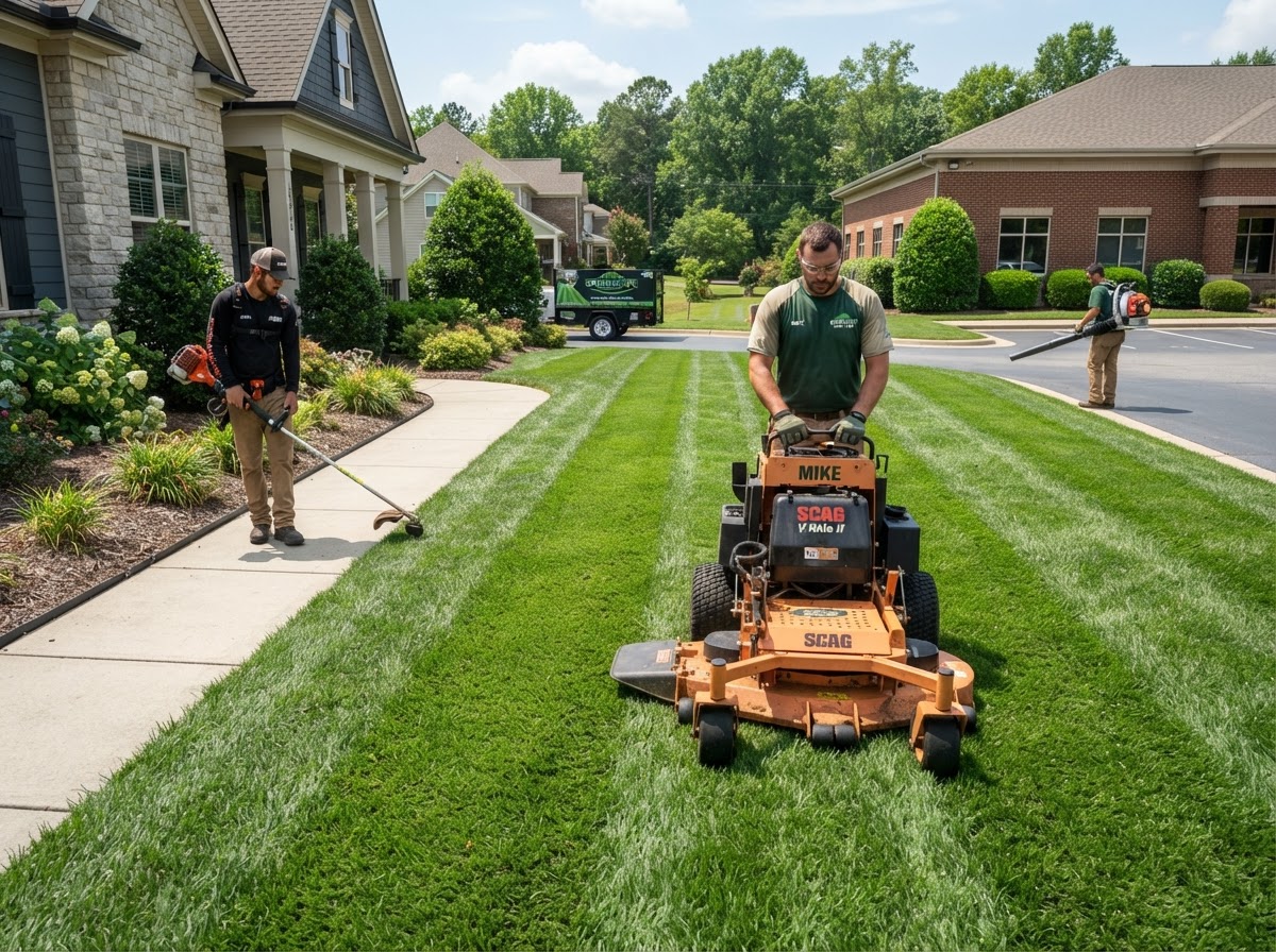 Lawn Mowing & Trimming