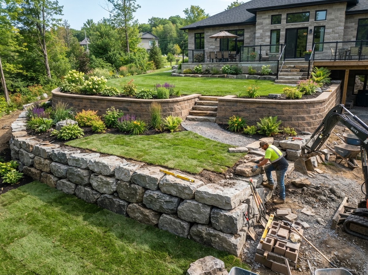 Retaining Wall & Bed Edging